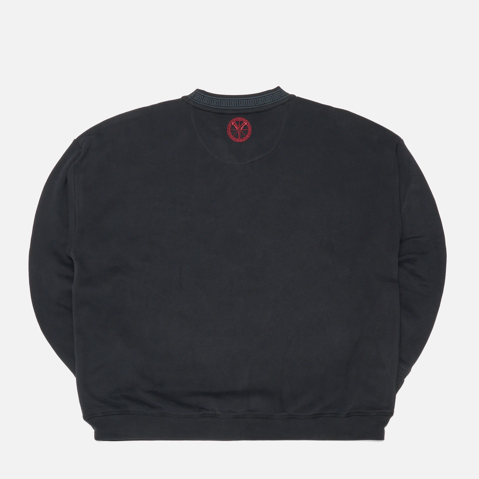 Carlo Colucci Street Classic Story Oversized Sweatshirt Black